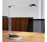 Maul 8204095 lámpara de mesa Business Plata, Aluminio