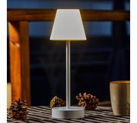 Lámpara de mesa LED Newgarden Lola Slim con batería, blanca