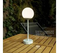 Lámpara de mesa LED Newgarden Norai Slim, latón