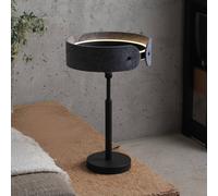 Lámpara de mesa LED OSRAM Decor Curve Felt, gris, fieltro, 3000 K