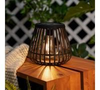 Lámpara de mesa LED Pauleen SUNSHINE GLIMMER, negra, IP44