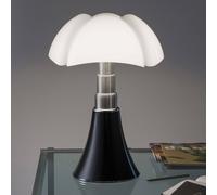 Lámpara de mesa LED Pipistrello Med de Martinelli Luce, marrón, atenuable.