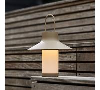 Lámpara de mesa LED recargable LOOM DESIGN Shadow Large, beige, IP65