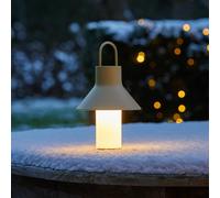 Lámpara de mesa LED recargable LOOM DESIGN Shadow Small, beige, IP65