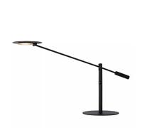 Lámpara De Mesa LED Regulable Negra 50 Cm Móvil 3000 K Escritorio