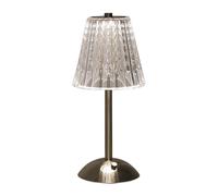Lámpara De Mesa LED V-TAC VT-1033 Plata USB Táctil 2,4W 3000-6000K