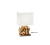 Lámpara de Mesa Moderna de Madera Natural Clásico DL0135