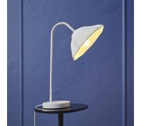 Lámpara de mesa OSRAM Decor Lotus Leaf, 1 luz, blanca, papel, E14