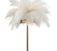 LÁMPARA DE MESA PALMA BLANCA