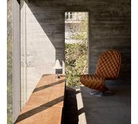 Lámpara de mesa Pantop de VERPAN, blanco crema, altura 23 cm, metal