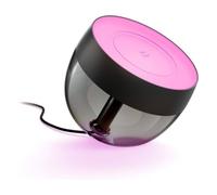Philips Hue - Lámpara inteligente, Hue Iris, Lámpara de Mesa LED Inteligente, Luz Blanca y de Colores, Compatible con Alexa y Google Home, Color Negro