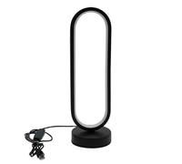 Lámpara de mesa recargable genérica - Lámpara de escritorio moderna con intensidad variable y respetuosa con los ojos, decorativa con batería portátil, hotel, cuarto de baño, lugar de maquillaje