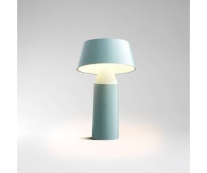 Lámpara de mesa recargable LED MARSET Bicoca azul claro True