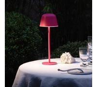 Lámpara de mesa recargable LED OSRAM ENDURA STYLE magenta 30 cm IP44 CCT