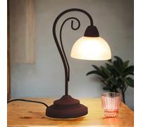 Lámpara De Mesa Rustica Lámpara De Noche Lámpara De Mesita