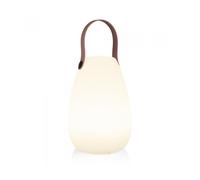 Smartwares OOO-50002 - Luz de mesa LED, Para uso interior y exterior, Recargable con cable USB, Plástico, Blanco + 7 colores