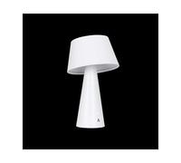 Lampara de mesa solar 500lm 4000k ip44 blanca ASLO