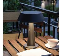 Lámpara de mesa solar LED Soala de Paulmann, antracita, 31 cm, IP44