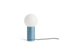 Lámpara de mesa LED TURN ON de HAY, azul, altura 20 cm, atenuable