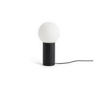 Lámpara de mesa LED TURN ON de HAY, negra, altura 20 cm, atenuable