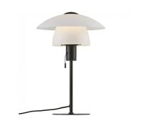 Nordlux Lámpara de mesa Verona, blanco y negro