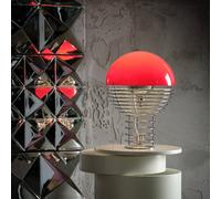 Lámpara de mesa VERPAN Wire Small, roja