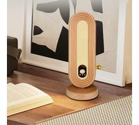 Lámpara de mesita de Noche de Madera inalámbrica con Sensor de Movimiento, batería de 4000 K, Blanco cálido, Recargable por USB, luz Nocturna magnética de 3 W para dormit