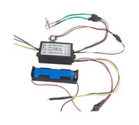 Lámpara de microscopio LED recargable de 3 W con fuente de alimentación de atenuación, controlador integrado para reflector ajustable, luz ABS para inspección detallada