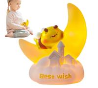 Lámpara de noche con forma de abeja - Luz nocturna para niños con diseño de dibujos animados | Decoración luminosa para habitación infantil, salón, guardería, decoración
