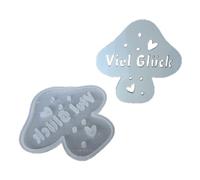 Lámpara de noche de seta con forma de silicona con luz LED suave elegante para hacer lámpara de noche, decoración del hogar, regalo, accesorios de estudio