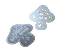 Lámpara de noche de seta con forma de silicona con luz LED suave elegante para hacer lámpara de noche, decoración del hogar, regalo, accesorios de estudio