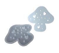 Lámpara de noche de seta con forma de silicona con luz LED suave elegante para hacer lámpara de noche, decoración del hogar, regalo, accesorios de estudio