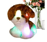 Lámpara de noche en forma de peluche brillante | Muñeco coleccionable suave en forma de almohada, juguete de peluche brillante - para cumpleaños, Navidad, Halloween, Acción de Gracias, bodas, viajes