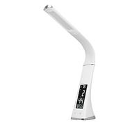Lámpara de Noche Lámpara de Escritorio LED Lámpara de Mesa de Cuello de Cisne de Goma ABS con Pantalla LED para Mesas Dormitorios Dormitorios Lámparas LED