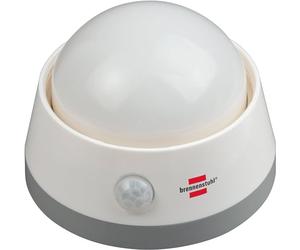 Lámpara de noche LED Brennenstuhl con funcionamiento a pilas, color blanco.