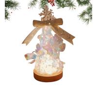 Lámpara de noche LED con forma de árbol de Navidad para dormitorio, luz creativa para construir tu propia mesita de noche, divertido proyecto de manualidades, perfecto para decoración en casa, oficina