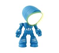 Lámpara de noche LED genérica | Farol LED con diseño de dibujos animados | Figura Robot,Para Compañía Emocional Habitación Lectura San Valentín Pascua