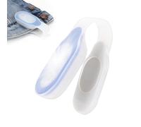 Lámpara de noche para enfermera,Luces de carrera de clip,Linterna de mano libre con clip magnético,Luz LED manos libres para deportes al aire libre Running Camping