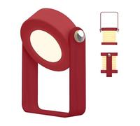 Lámpara de noche plegable, LED recargable de 2 modos, iluminación versátil, linterna plegable para interiores y exteriores, para uso en la noche, jardín, camping, habitación, oficina, hogar y Do