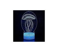 Lámpara de noche SBSG con forma de tren, lámpara visual 3D, juguetes, lámpara de escritorio con cable