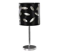 Lámpara de Noche Tischleuchte Negro 66,5 CM Alto E27 Tatuaje Dormitorio Salón
