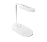 Lámpara de oficina LED inteligente, dificultad ajustable, 3 luces, lectura ergonómica, fácil de llevar para la sala de examen, estilos sencillos esenciales, lámpara de escritorio, protección contra