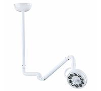 Lámpara de operación quirúrgica Luz de techo, 5000 - 5500 K Luz LED médica, 5000 - 30000 Lux Luz de examen quirúrgico para equipos dentales, Lámpara de dientes sin sombra con brazo de luz de operación