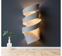 Lámpara De Papel En Espiral Creativa Y Tridimensional Luz Cálida Estilo Minimalista 3D Papel Pintado Tapiz Textura de Seda Oficina Comedor Sofá Dormitorio Sala Estar TV Fondo Pantalla-250cm×170cm
