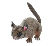 Lámpara de pared 2 piezas de adornos voladores Figuras de zoológico Plush criatura en miniatura figuras de animales jugar rana ratón ratón ratón zorro hámster decoración del mar adornos al aire libre