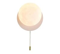 Lámpara de Pared acrílica Creativa, Aplique de Pared, iluminación de Pared con Forma de Globo y Cadena, lámpara de Pared para Dormitorio, Aplique de Pared para Sala de Estar y Pasillo, Color