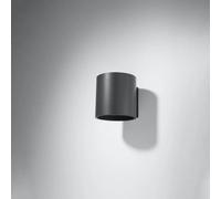 Lámpara de pared antracita Orbis
