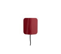 Lámpara de Pared Apex Color Granate y Rojo