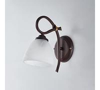 Lámpara de pared aplique de hierro forjado clásico óxido pasillo dormitorio salón bon-314