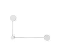 Nowodvorski Lighting Aplique Orbit II 20/40, blanco, 2 luces